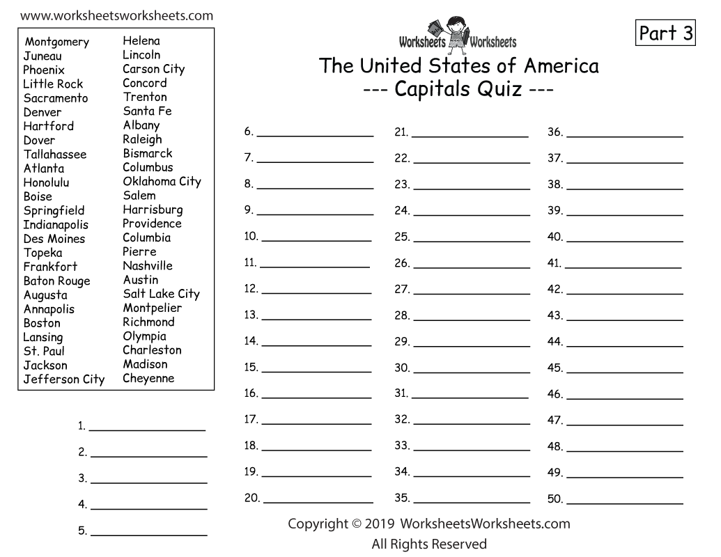 homeschool-geography-worksheet-worksheets-worksheets-worksheets-library for Free Printable State Capital Worksheets Homeschool Geography Worksheet | Worksheets Worksheets - Worksheets Library for Free Printable State Capital Worksheets