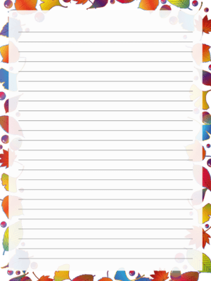 free printable stationery paper templates