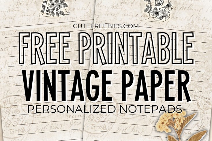 free printable stationery paper templates