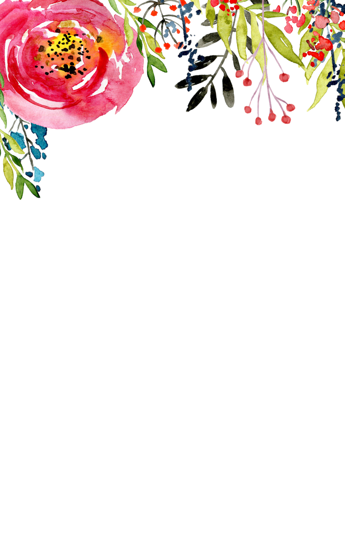free printable stationery rose