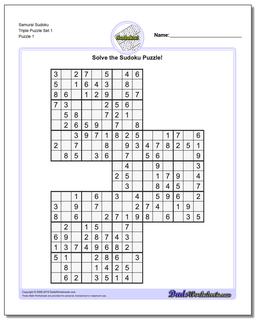 free printable sudoku