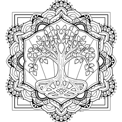 free printable summer mandalas