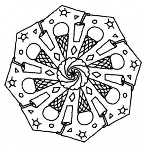 free printable summer mandalas