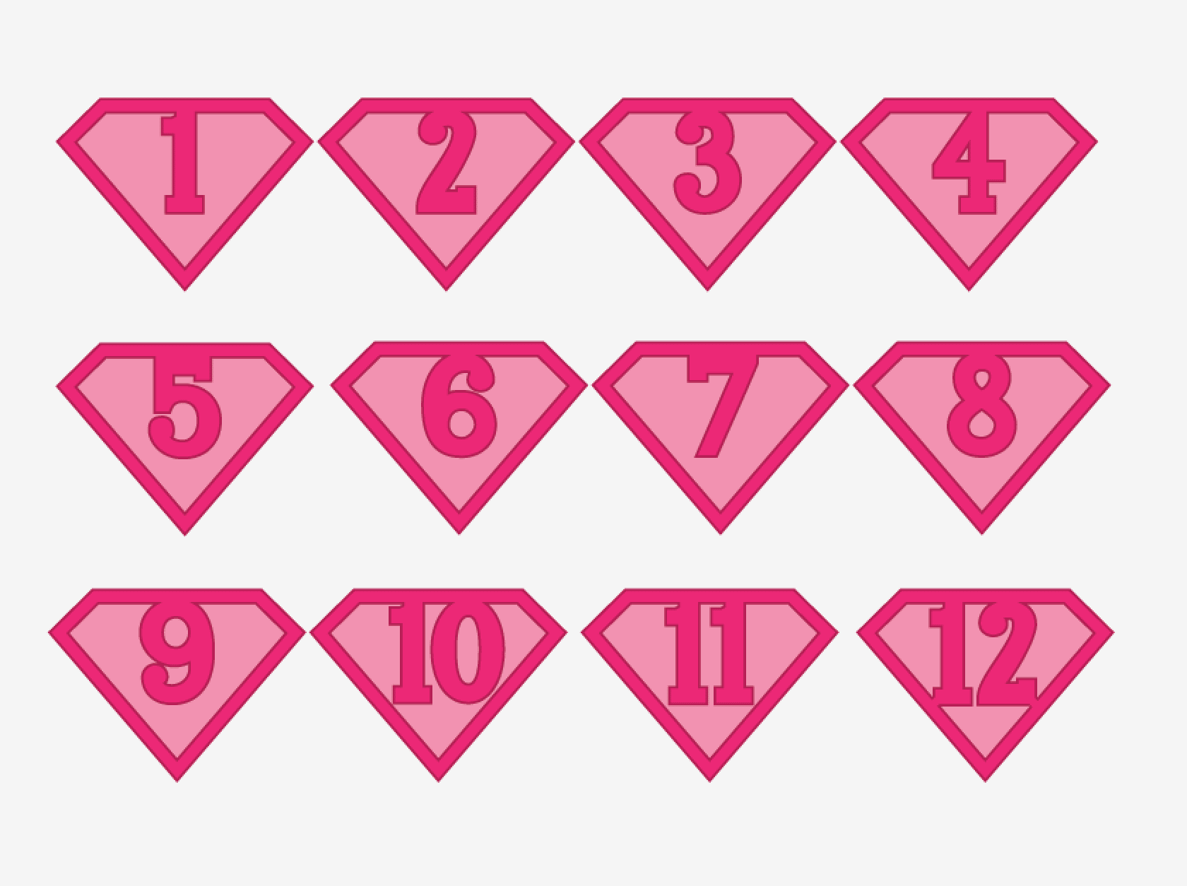 free printable superheroes birthday banner