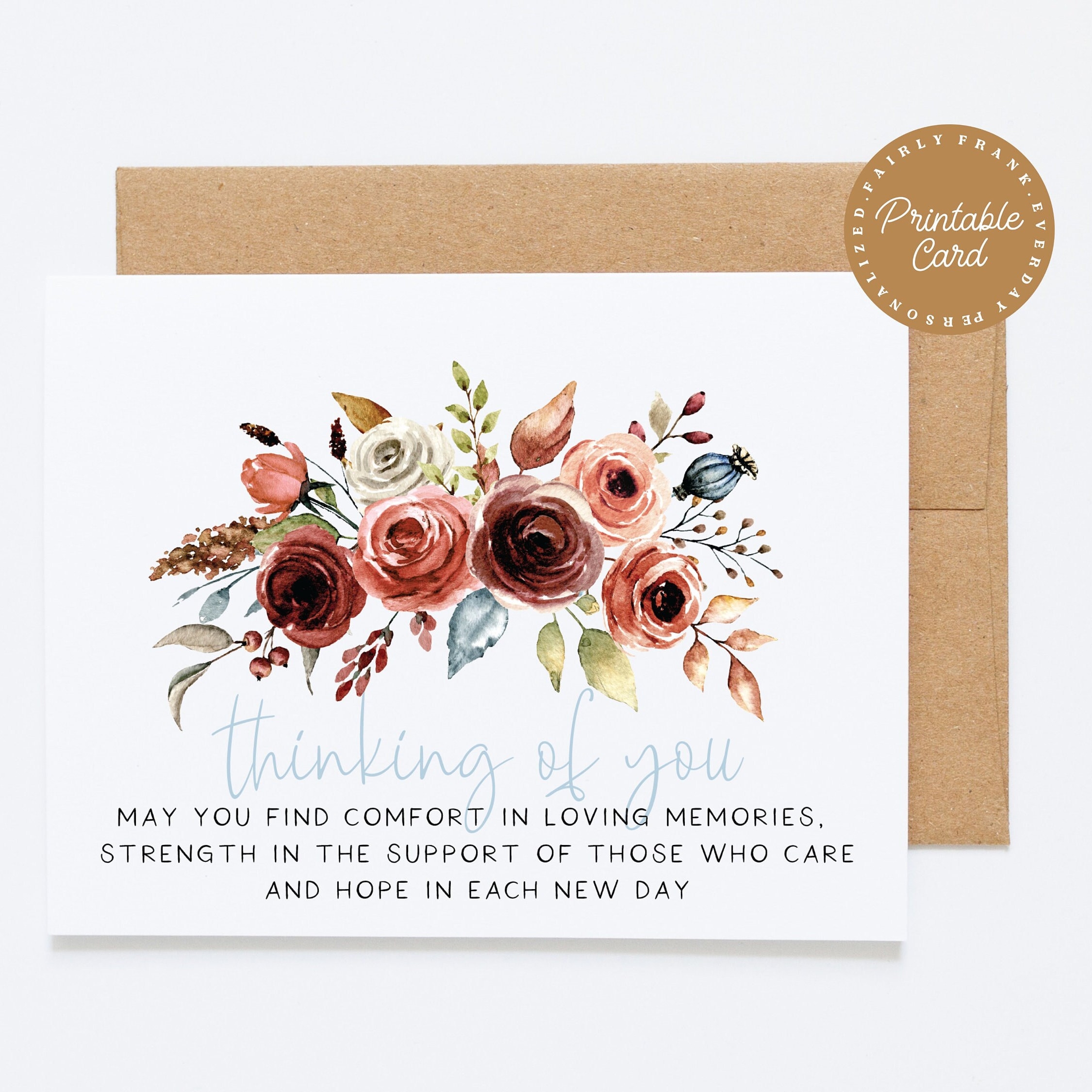 Free free printable sympathy note cards Download Free free printable