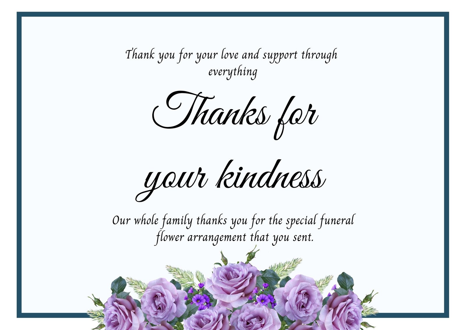 Free, printable funeral thank you card templates to customize | Canva - Worksheets Library free-printable-funeral-thank-you-card-templates-to-customize-canva-worksheets-library
