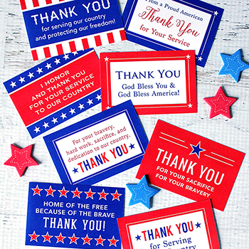 free printable thank you cards for veterans