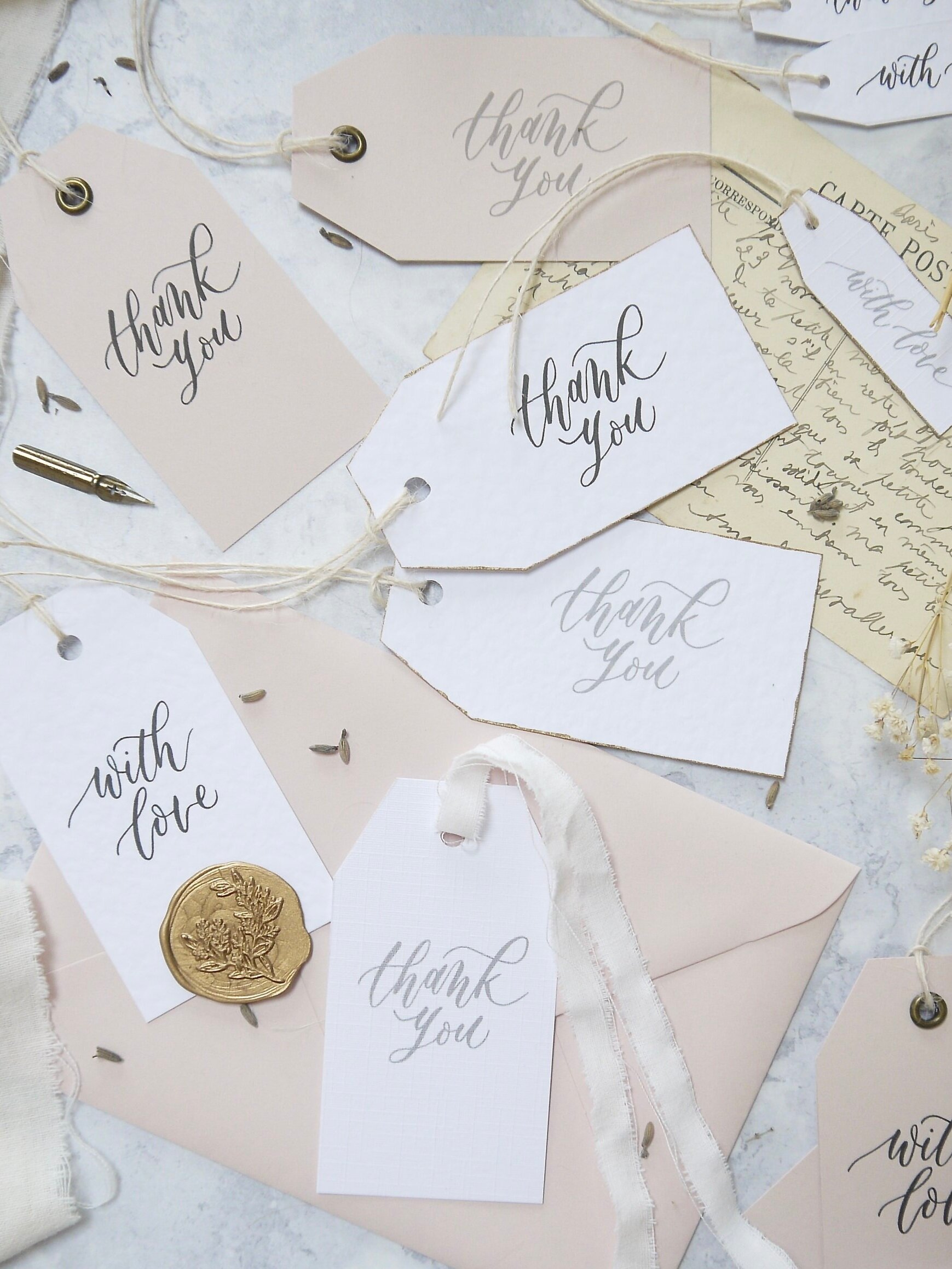 Free Printable Thank You Tags — Mirabelle Makery