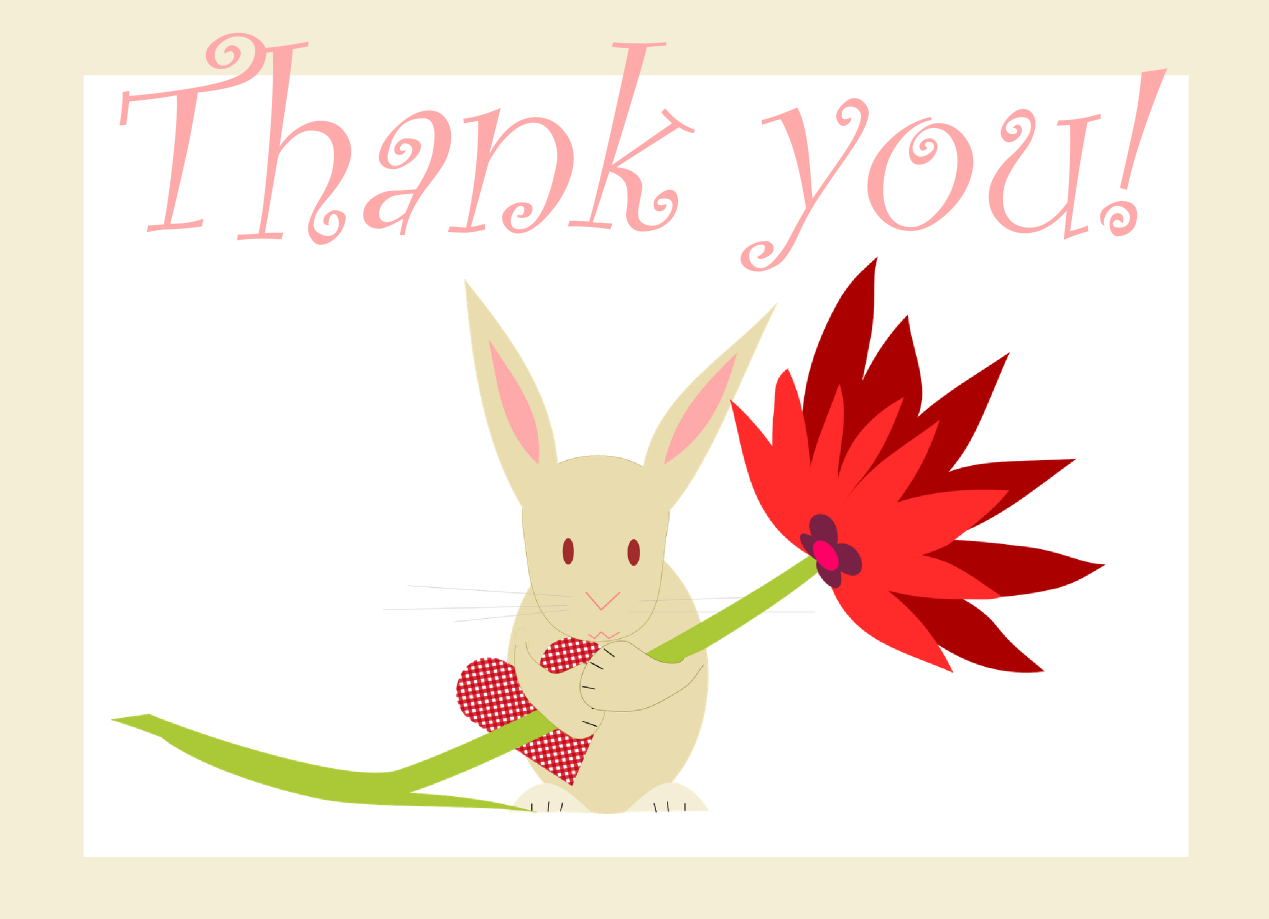 free printable thank you cards with dogs
