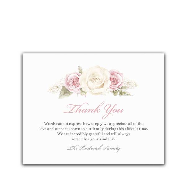 free printable thank you for your sympathy cards