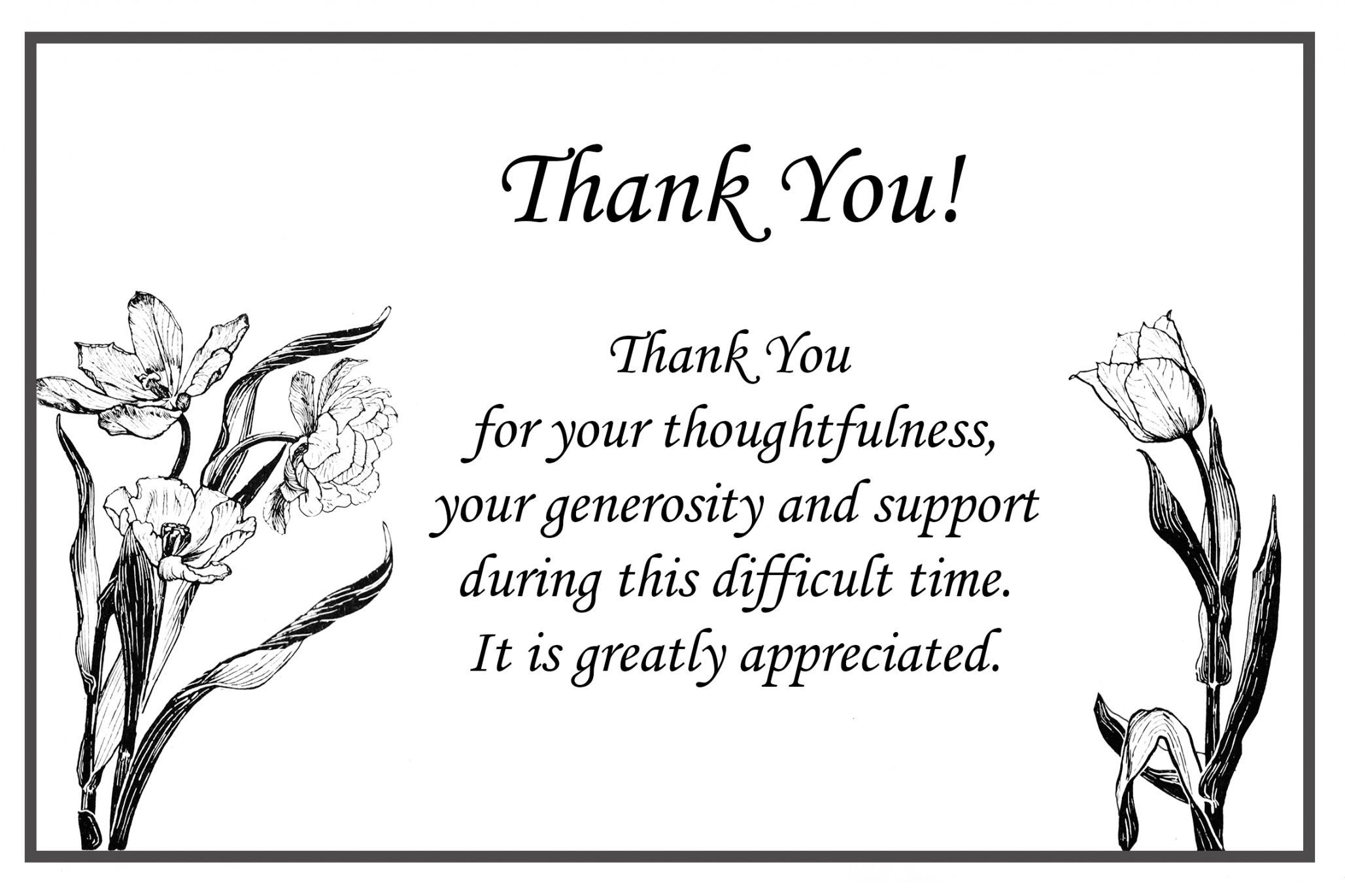 Thank You Card Wording For Money | EmetOnlineBlog