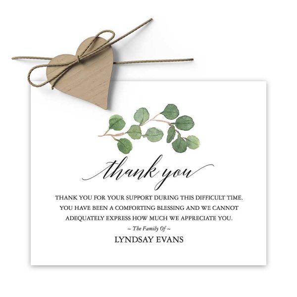 free printable thank you for your sympathy cards