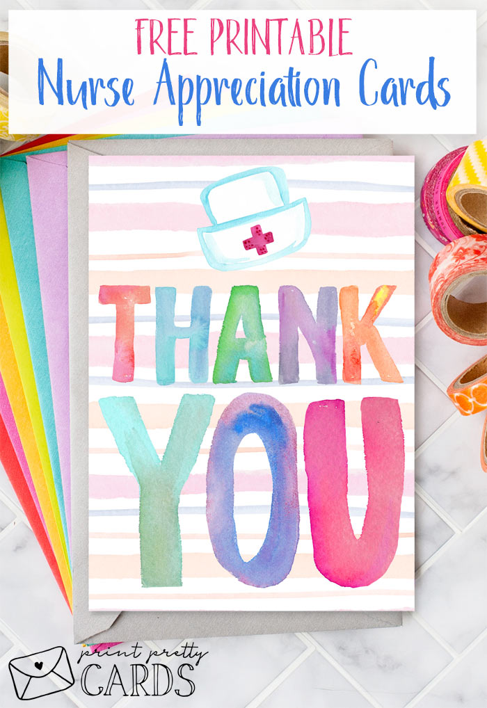 free printable thank you tags for nurses