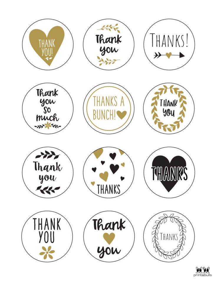 free printable thank you tags template word