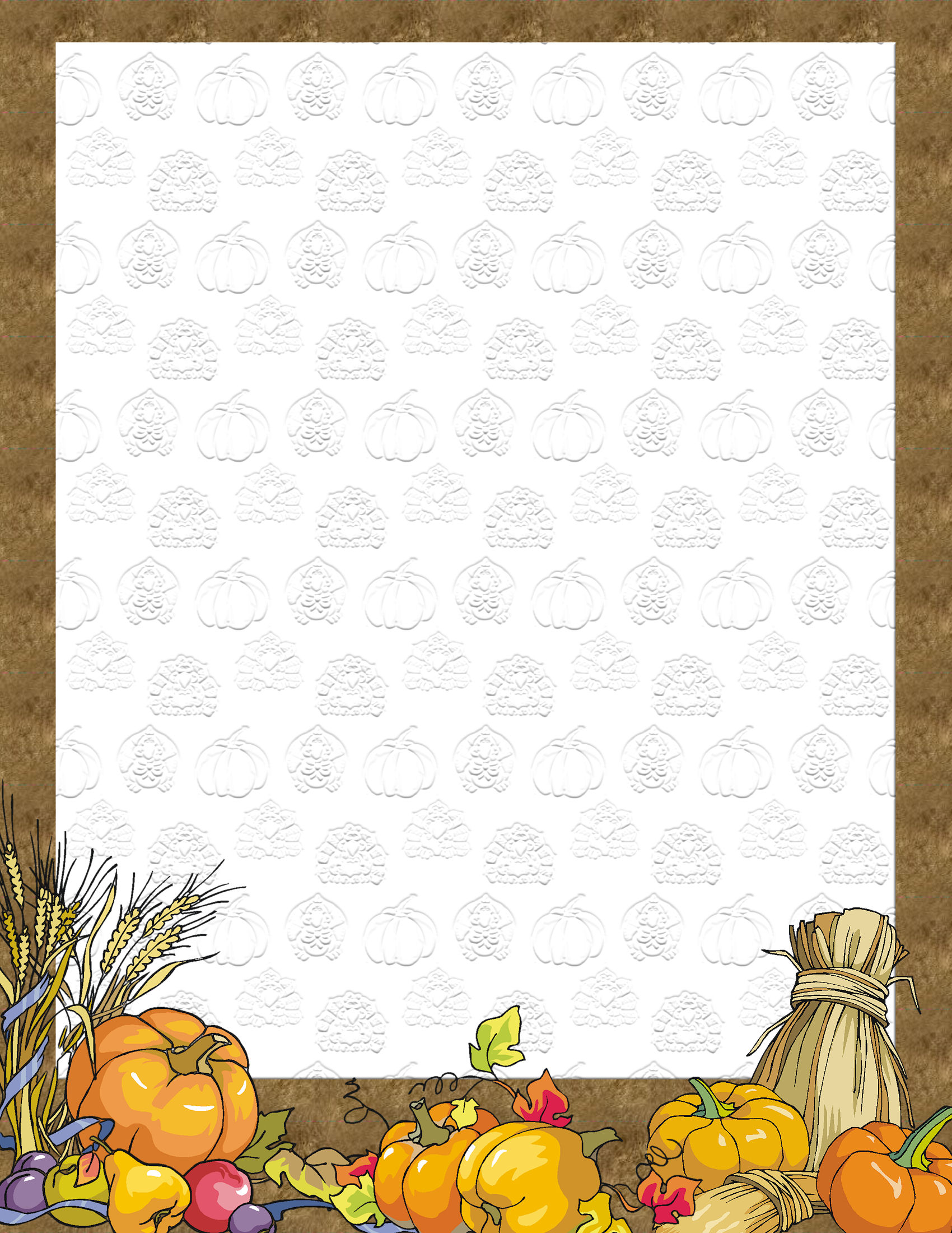 thanksgiving stationery free downloads - worksheets library