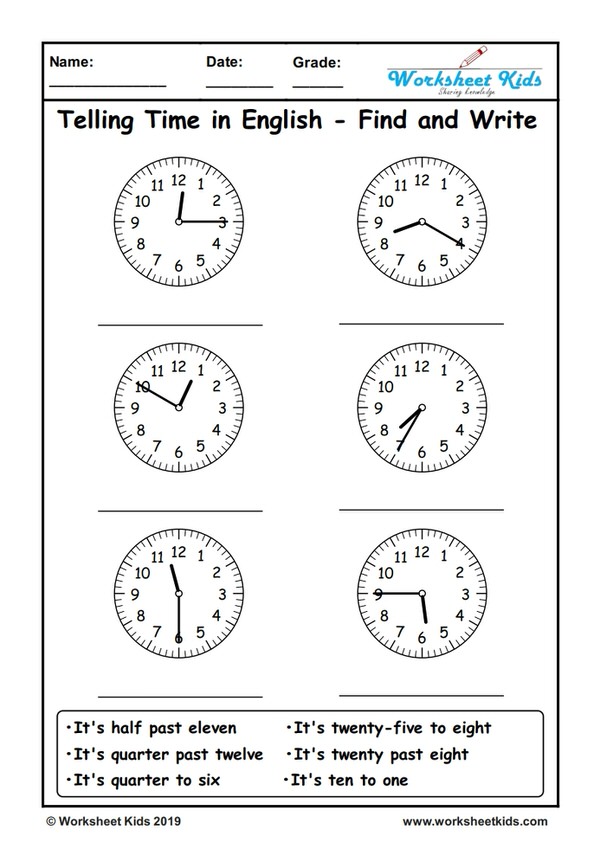 Cut-and-Paste Time Worksheet - Free Printable, Digital, &amp; PDF