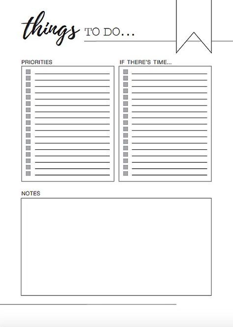 33 Free Printable To Do List Templates | Lamberts Lately