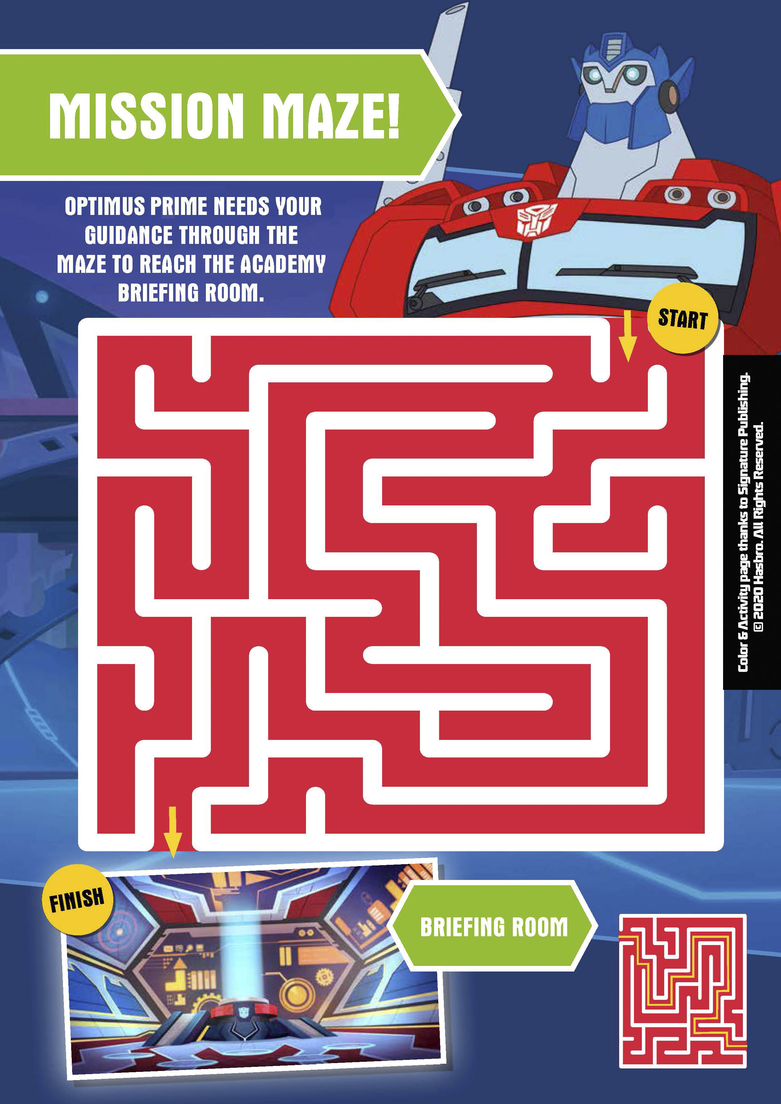 Hasbros Bring Home The Fun: Free Printable Rescue Bots Academy ...