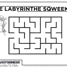 free printable transformer mazes