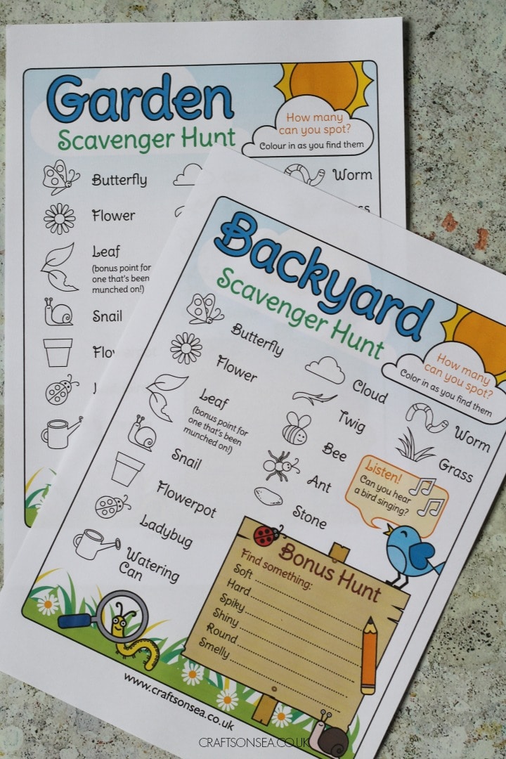 free printable treasure hunt games