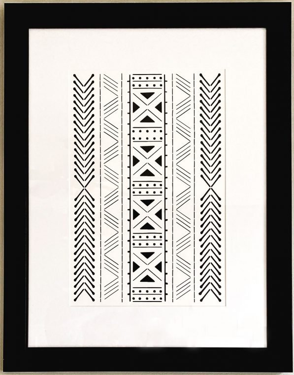 free printable tribal wall art