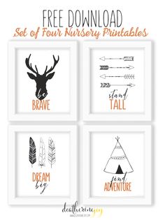 free printable tribal wall art
