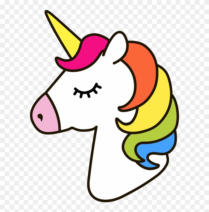 free printable unicorn clipart