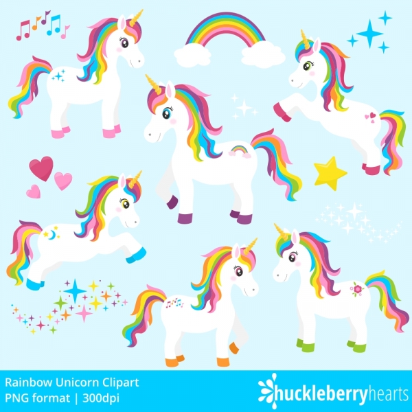 Unicorn Clipart, Unicorn Clip Art, Pony, Horse, Girl - Graphics ...