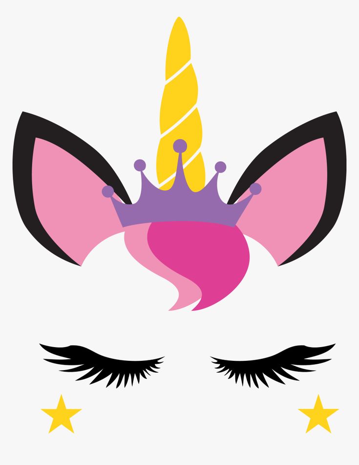 free printable unicorn clipart
