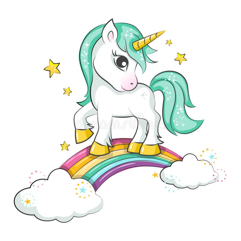 free printable unicorn clipart