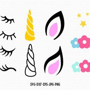 free printable unicorn ears