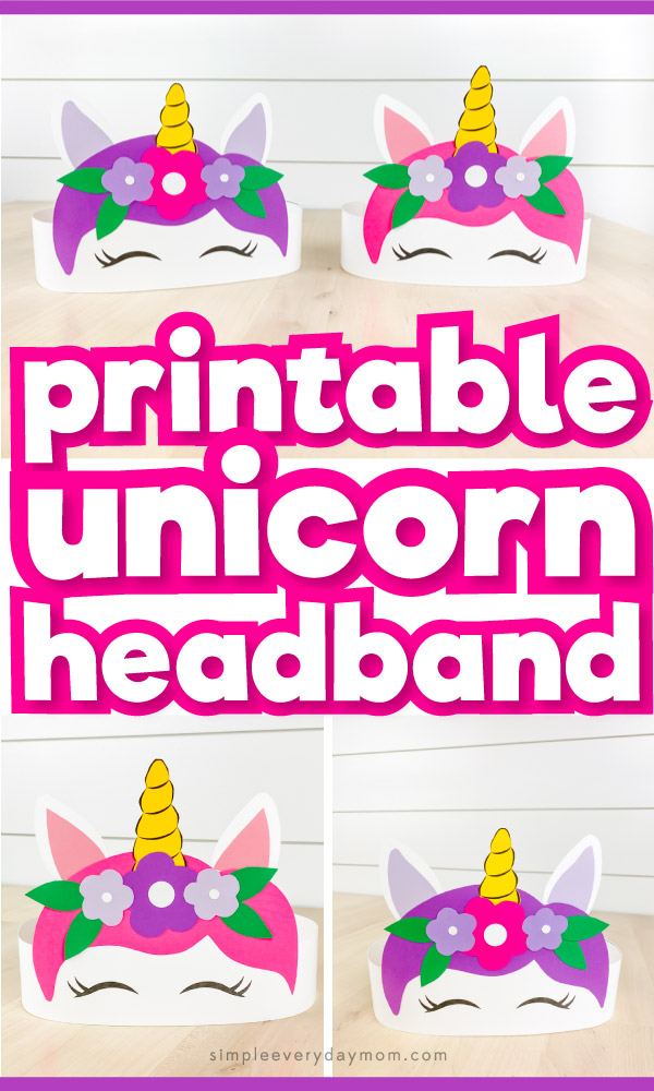 Unicorn Headband Craft For Kids