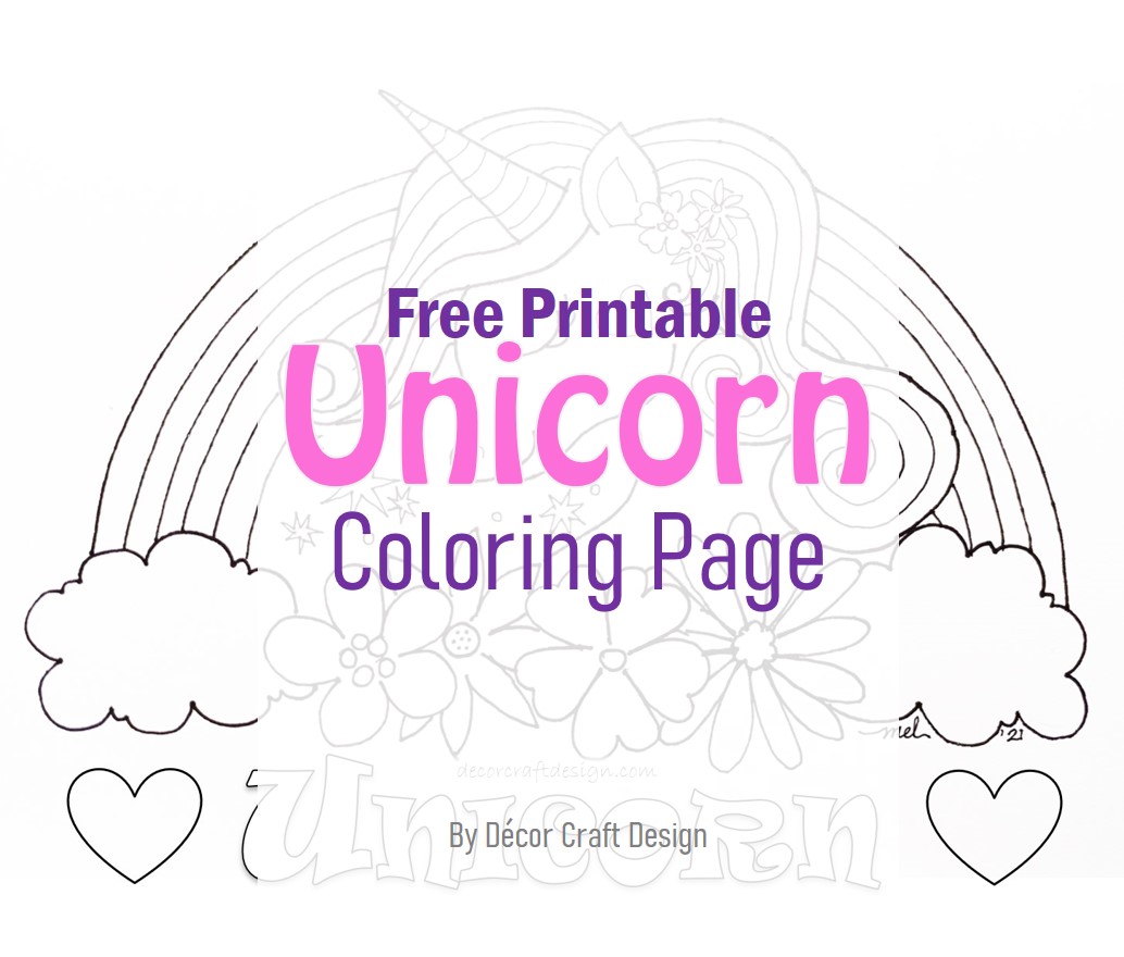 free printable unicorn emoji