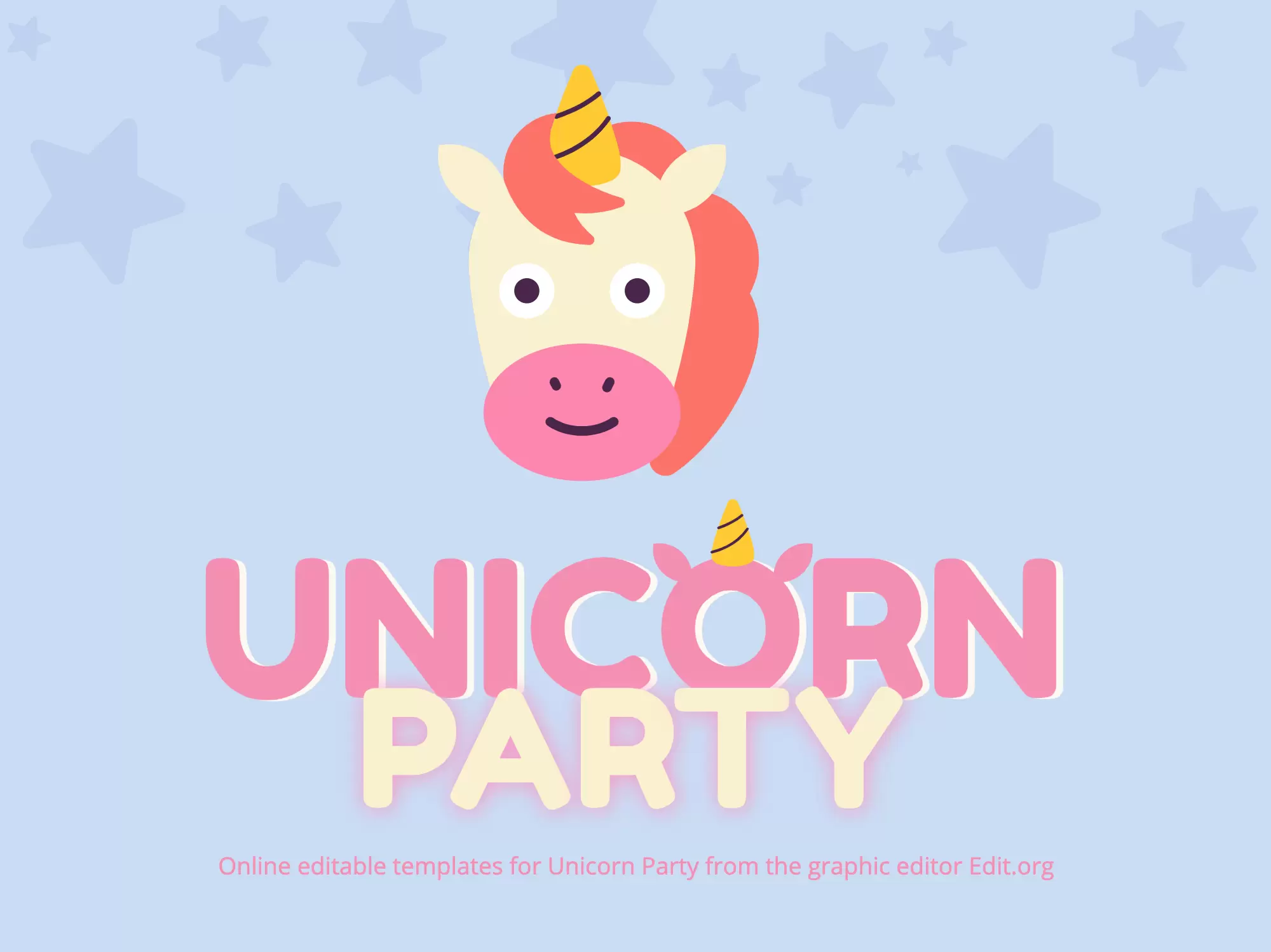 Free Printable Unicorn Birthday Invitations