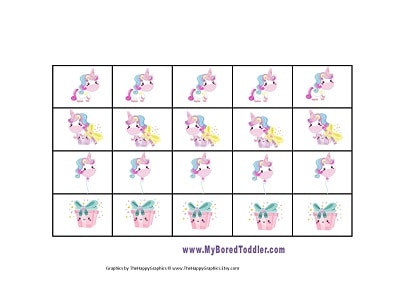 free printable unicorn reward charts