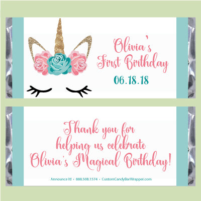 free printable unicorn thank you