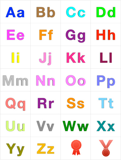 free printable upper and lowercase letters