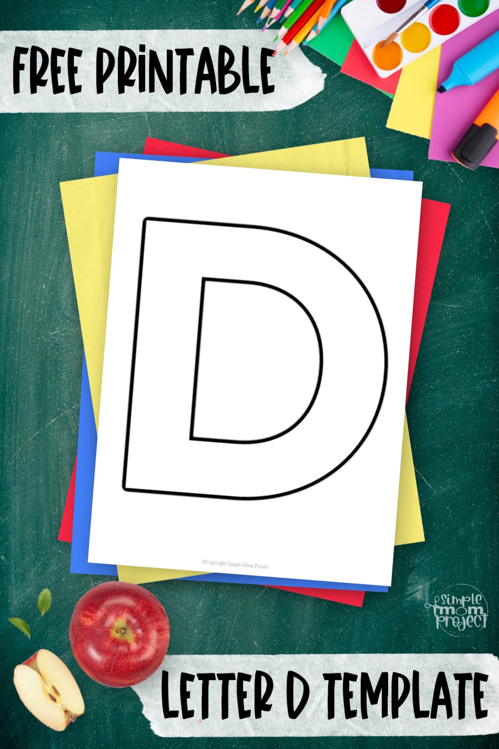 free printable uppercase letter stencils