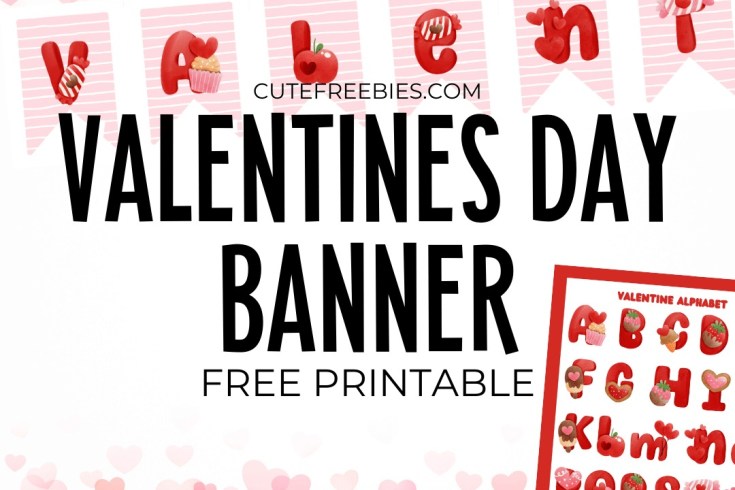 free printable valentine alphabet