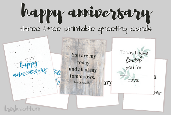 free printable valentine anniversary cards