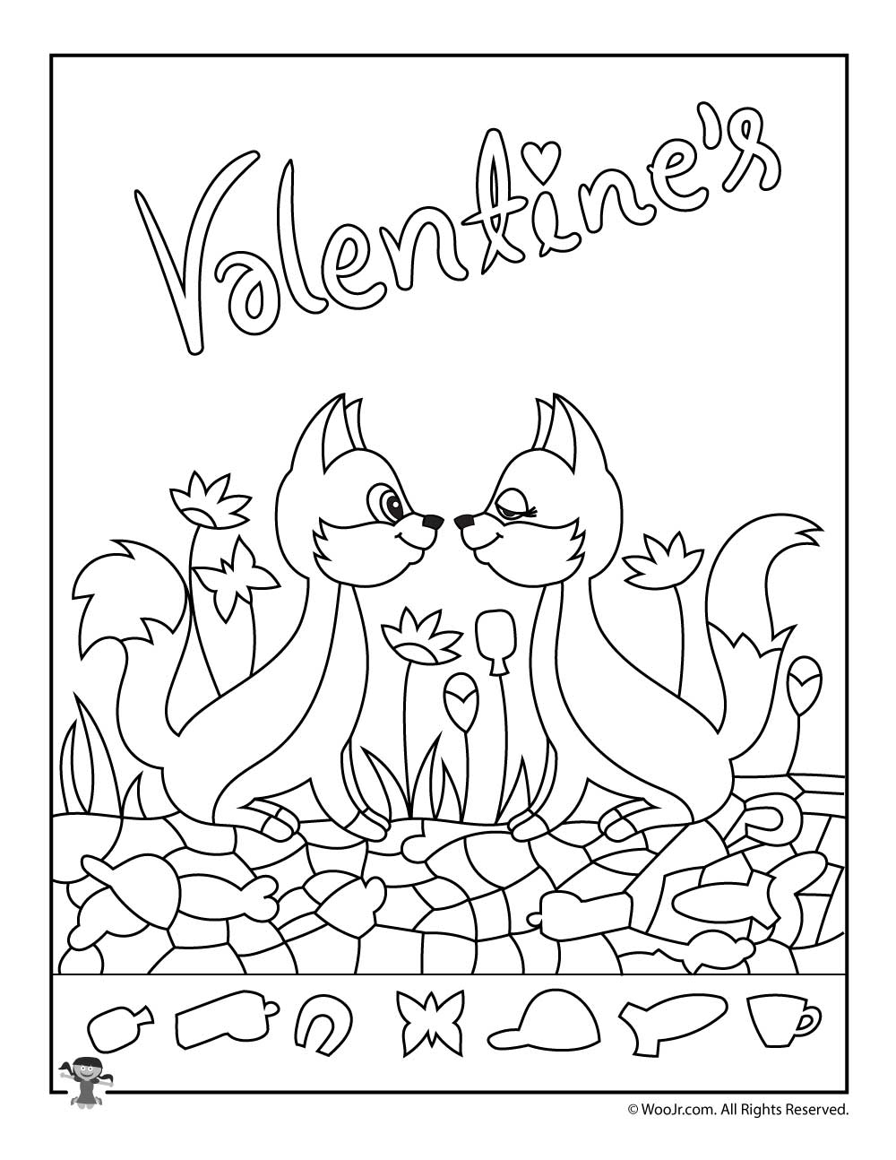 free printable valentine hidden pictures