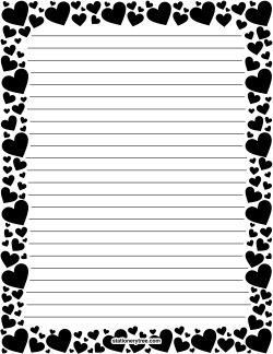 Free Valentine Stationery and Writing Paper