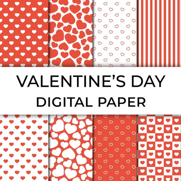 free printable valentine lined paper