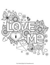 free printable valentine mandalas