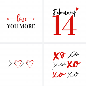 free printable valentine signs