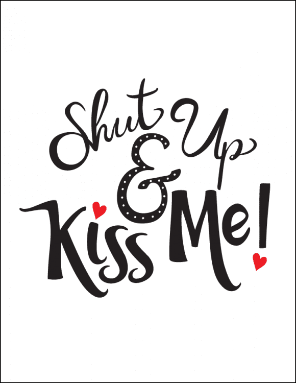 Free Printable Romantic Valentines Day Signs | Catch My Party