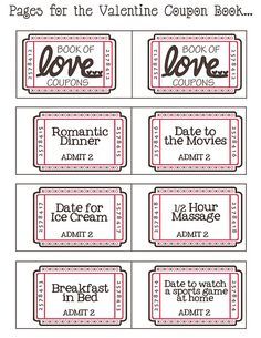 free printable valentine tickets