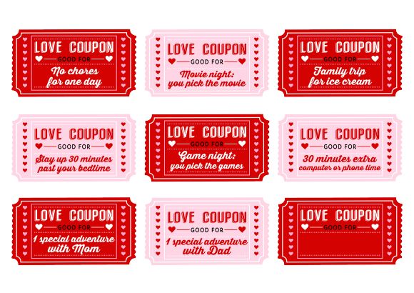 free printable valentine tickets