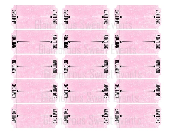 free printable valentine tickets
