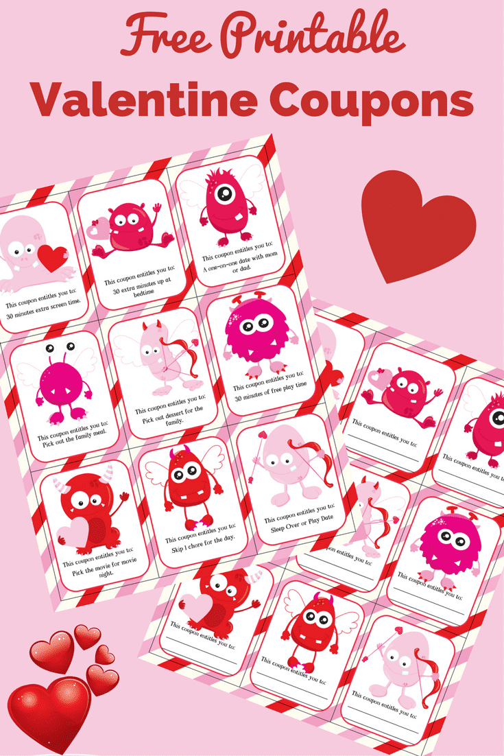 free printable valentine tickets